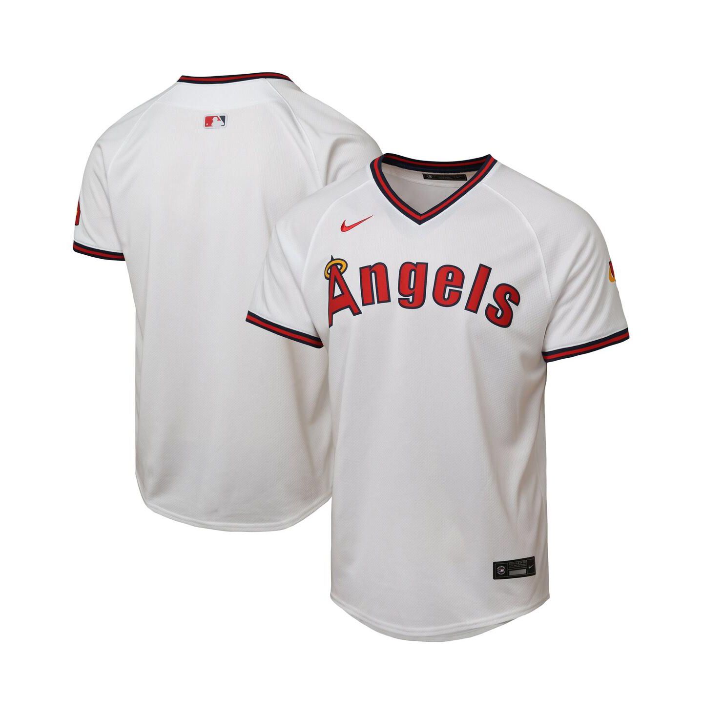 Детский топ Nike White Los Angeles Angels Alternate 2 Limited Jersey — фото 1
