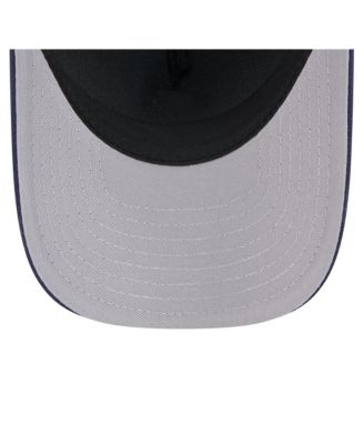 Men's Light Blue/Navy Los Angeles Angels 2-Tone Color Pack 9FORTY M-Crown A-Frame Adjustable Hat