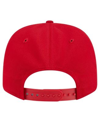 Men's Red Cincinnati Reds Circle Patch 9SEVENTY Stretch-Snap Hat