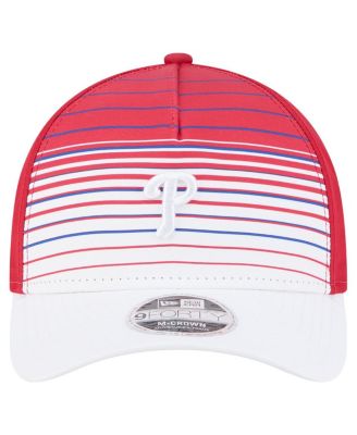 Men's Red Philadelphia Phillies Gradient 9FORTY M-Crown Adjustable Hat