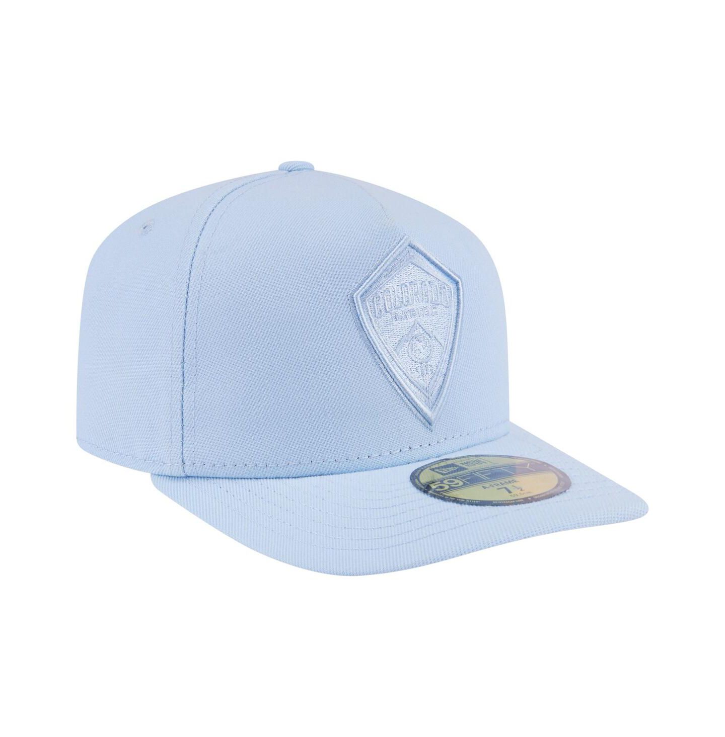 Мужские головные уборы New Era Light Blue Colorado Rapids Color Pack A-Frame 59FIFTY Fitted Hat — фото 2