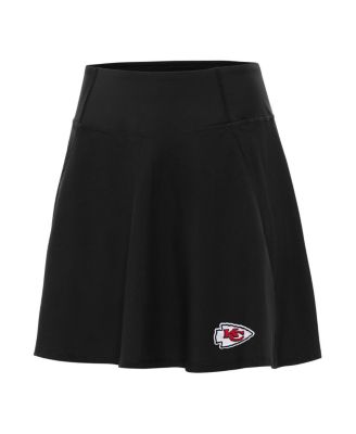 Women's Black Kansas City Chiefs Chip Skort