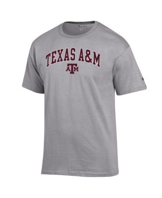 Men's&nbsp;Heather Gray Texas A&M Aggies Arch Over Logo T-Shirt
