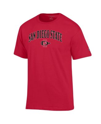 Men's&nbsp;Cardinal San Diego State Aztecs Arch Over Logo T-Shirt