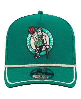 Men's Kelly Green Boston Celtics Vintage Team Rope A-Frame 9FIFTY Snapback Hat
