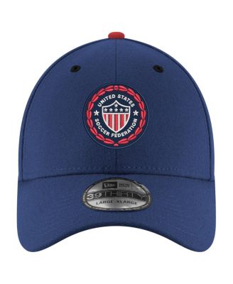 Men's Navy USMNT 1986 Retro 39THIRTY Flex Hat