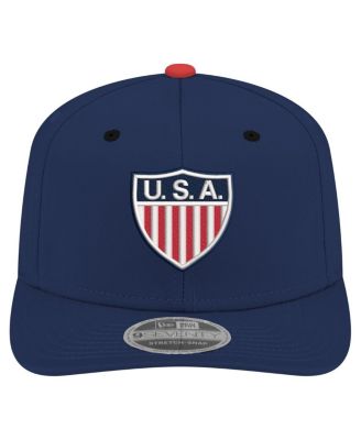 Men's Navy USMNT 1950 Retro 9SEVENTY Stretch-Snap Hat