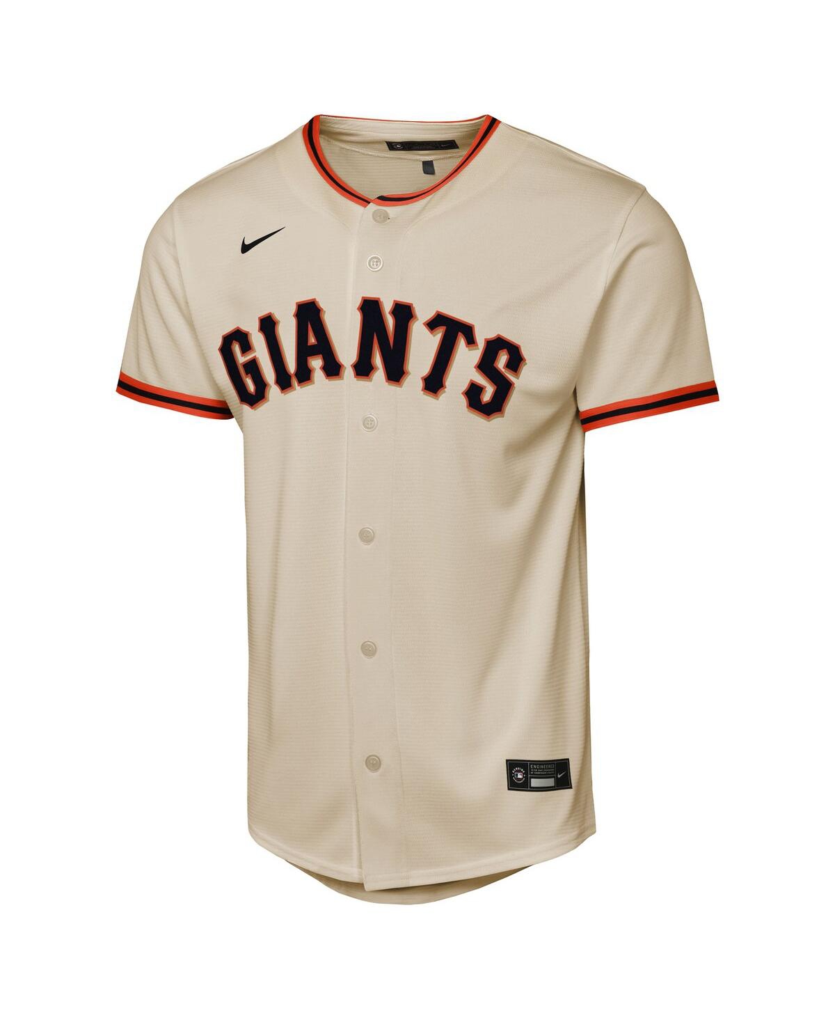 Nike Big Boys and Girls Matt Chapman Cream San Francisco Giants Home Replica Jersey