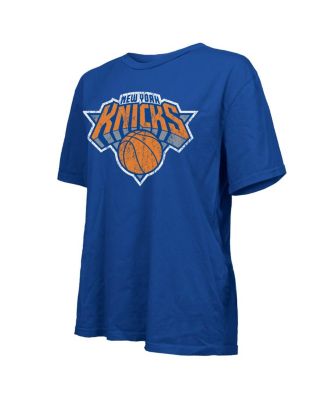 Women's Royal New York Knicks Oversized T-Shirt