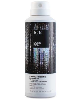 IGK Hair - Done Deal Strong Finishing Hairspray, 5 oz.
