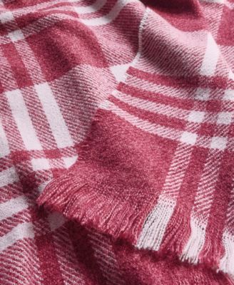 Cozy Plaid Throw, 50" x 60", Exclusively for Macy's