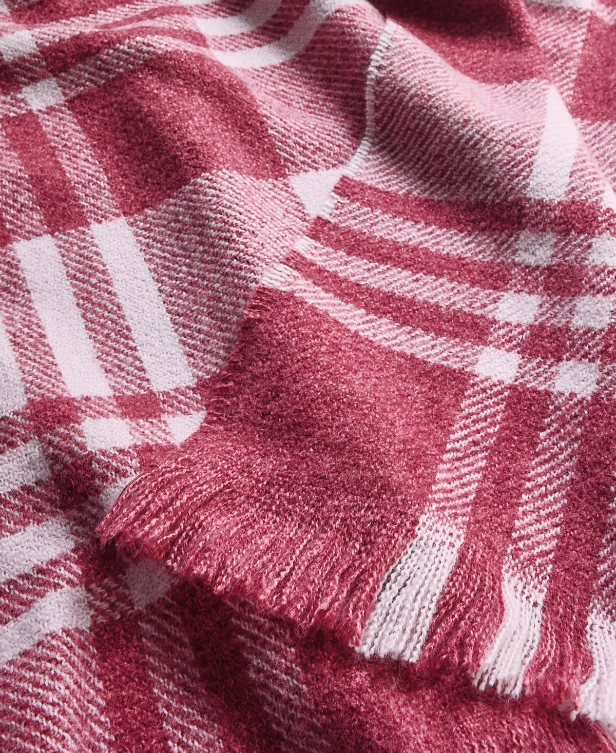 Arch Studio Cozy Plaid Throw, 50" x 60", Exclusively for Macy's