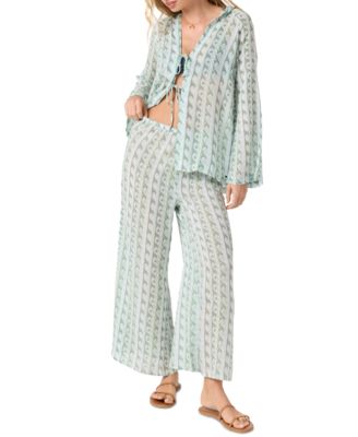 O'Neill - Juniors' Regina Printed Cover-Up Pants