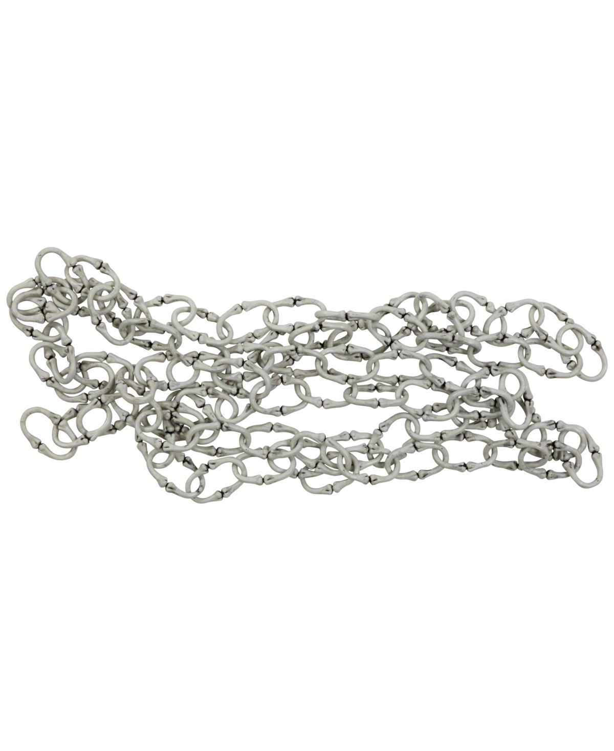 144" Bone-Like Chain-link Halloween Decoration - Gray