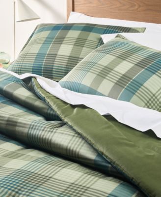 Modern Tartan 3-Pc. Comforter Set, Full/Queen, Exclusively for Macy's