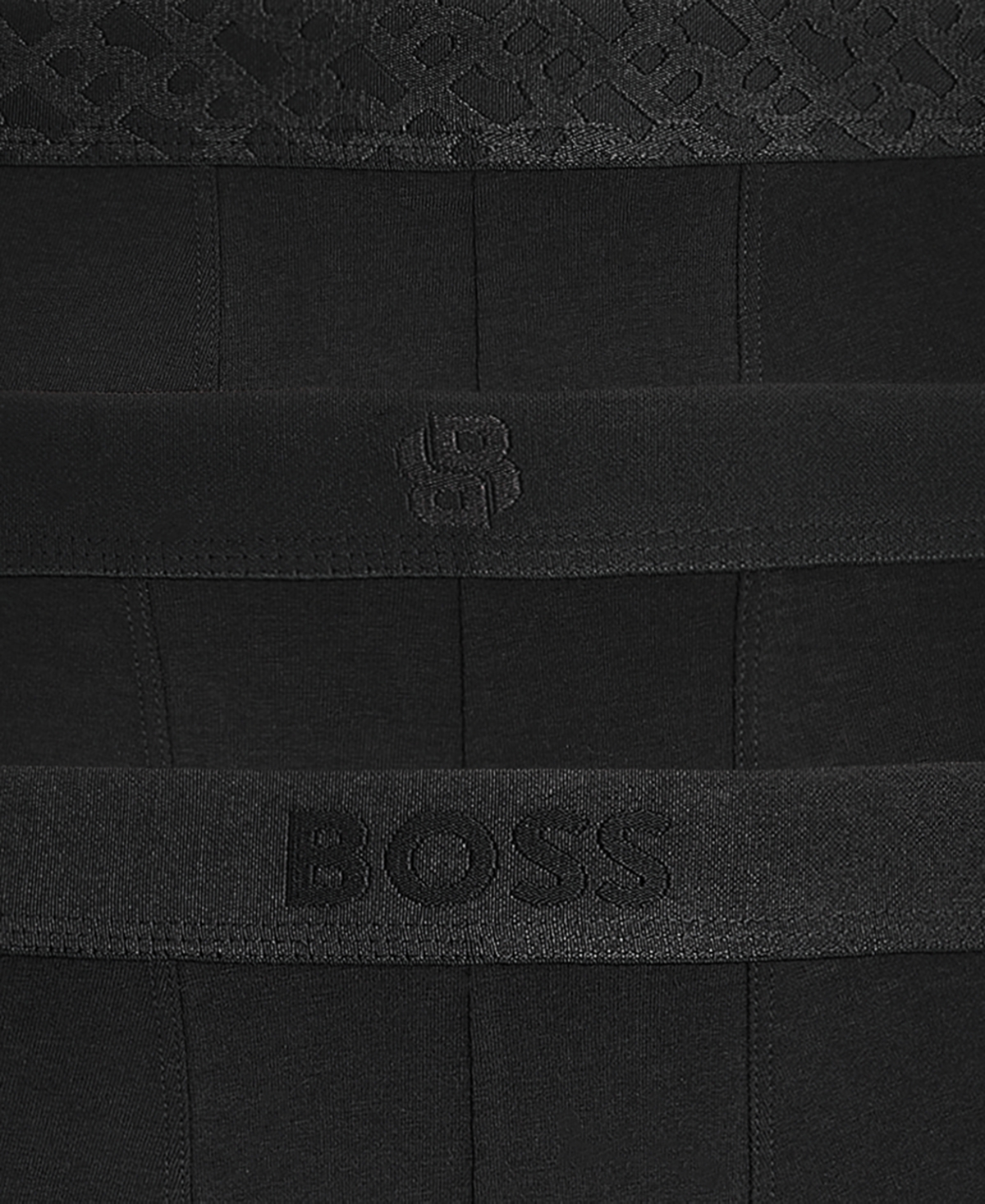 Boss by Hugo Men's 3-Pack Logo Trunks