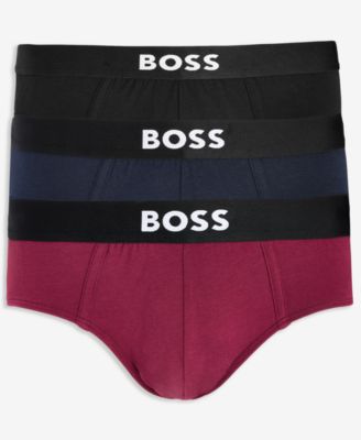 Hugo Boss - Men's 3pk. Logo Hip Briefs