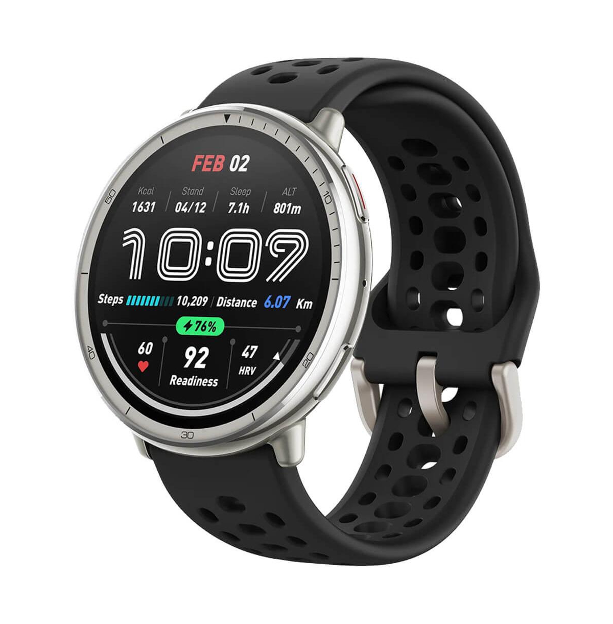 Active 2 Smart Watch - Black Sport Silicone - Black