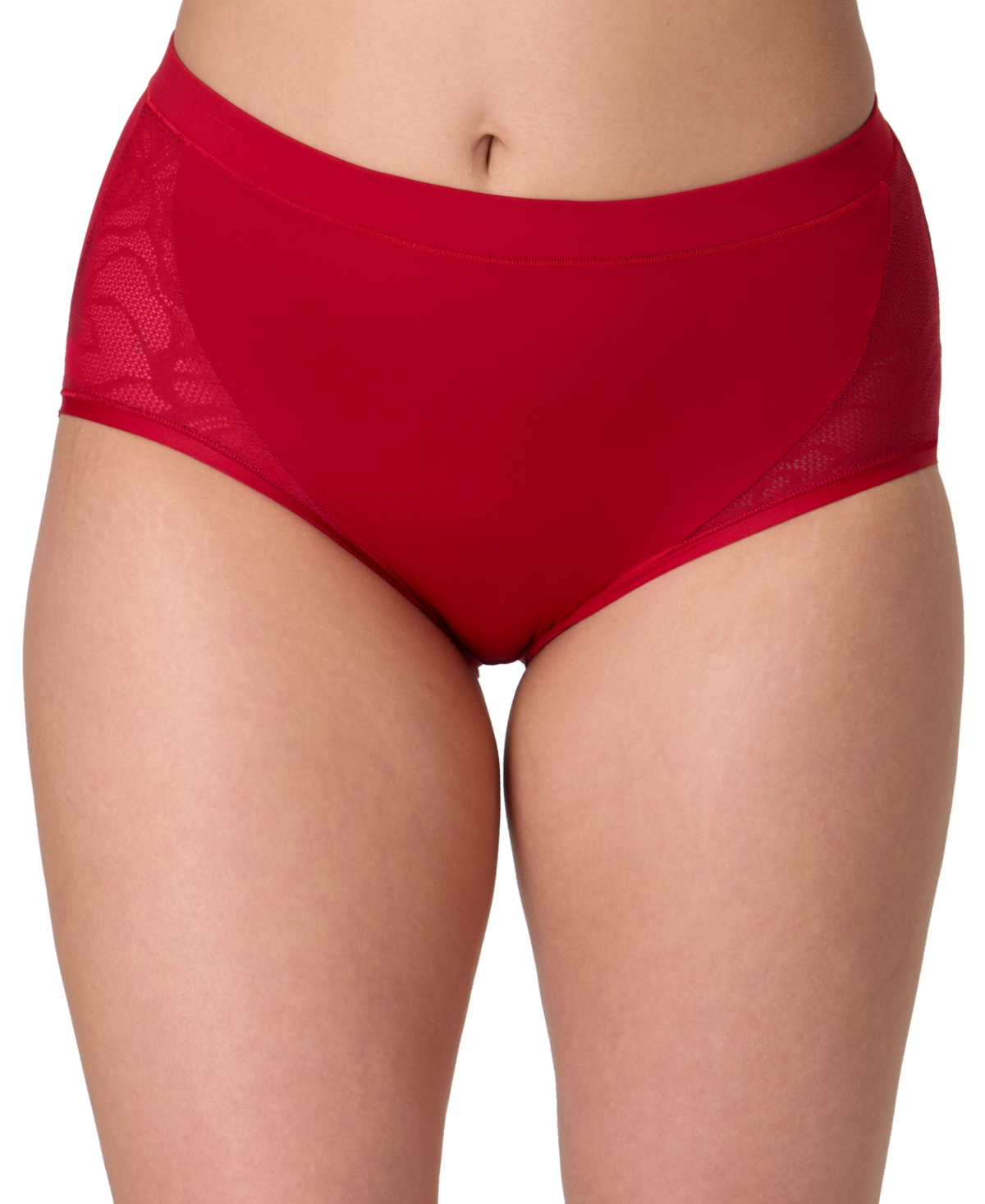 Bali 's Women's Coolest Smoothing High-waist Brief Underwear Dfcsbf