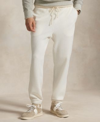 Men's Waffle-Knit Fleece Sweatpants