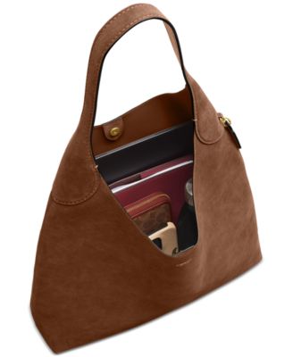 Brooklyn Extra-Large Suede Shoulder Bag 39