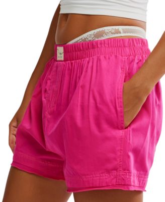 Women's Day to Day Solid Boxer Shorts