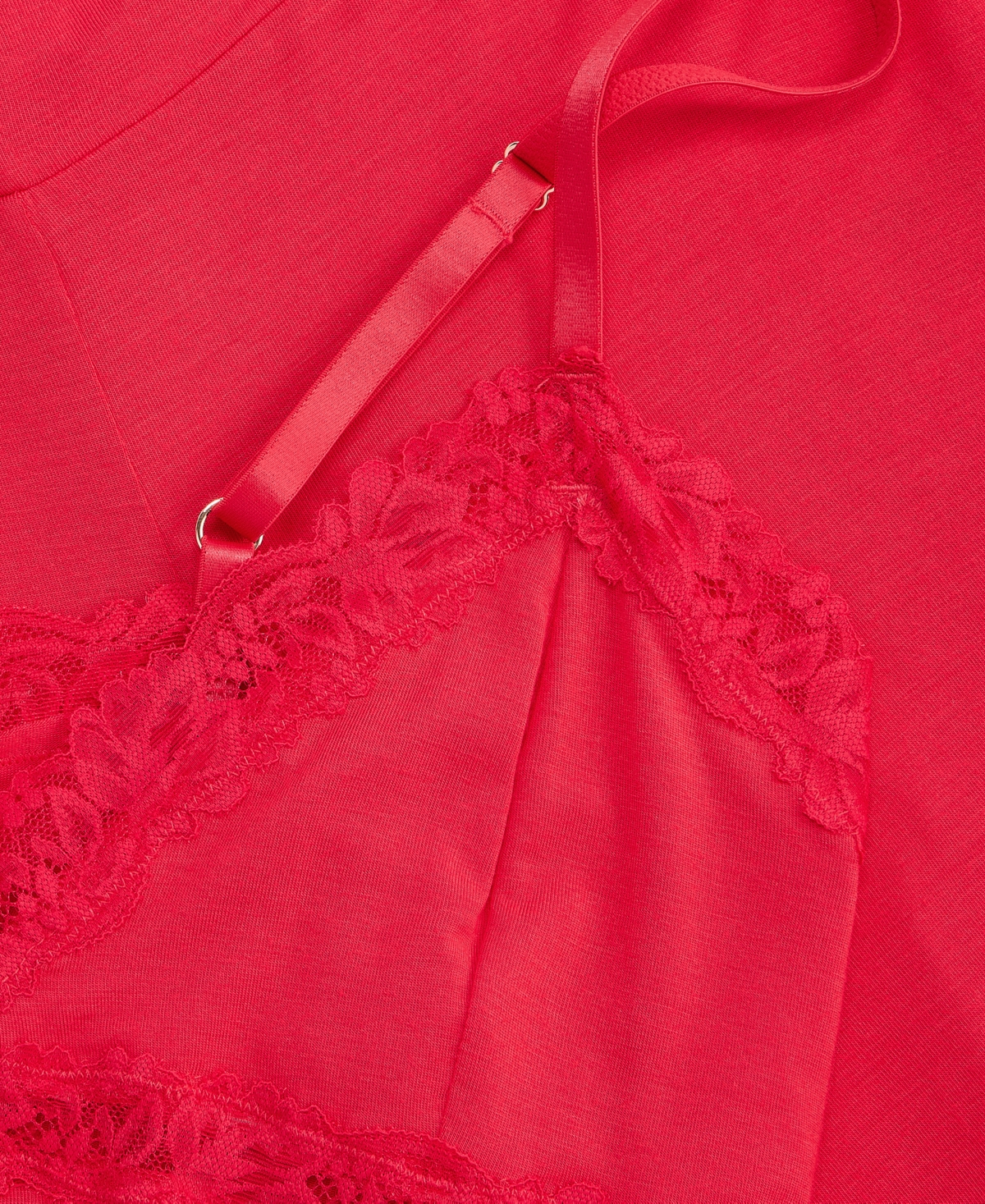 Inc International Concepts Women's Lace-trim Knit Tank & Pajama Pants Set, Exclusively At Macy's In Red