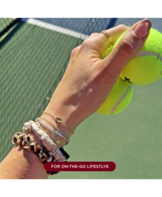 100% Silk Skinny Hair Scrunchies 6-Pack