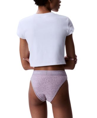 Women's Icon Cotton Stretch Tanga Underwear QF8333