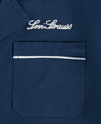 Big Boys Mechanic Short Sleeve Button-Up Shirt