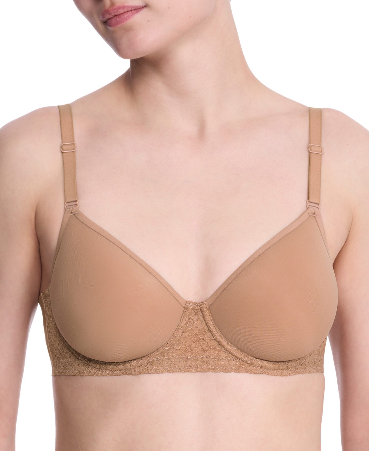 Natori Women's Harmony Back Spacer Underwire T-shirt Bra 721347 In Sand