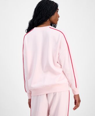 Juniors' Paris Chenille Patch Sweatshirt