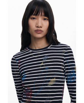 Women's Striped combined dress