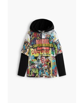 Boys Boys's Marvel T-shirt with layering effect