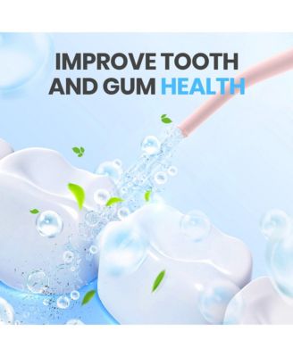 Operan Cordless Water Flosser, Portable Electric Water Dental Flossers, Rechargeable Oral Irrigator for Travel with 4 Nozzles and 4 Modes