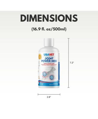 Joint Power MEG Maximum Joint Support Liquid for Dogs & Cats (16.9 fl oz/500 ml)