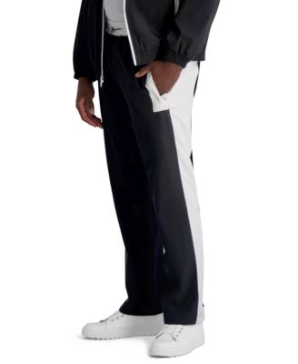 Men's Relaxed Fit Color Block Track Pants