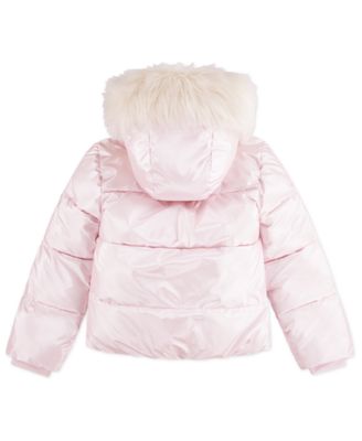 Girls Shiny Ultra Puffer Jacket