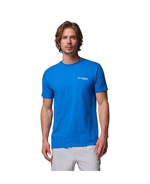 alfani Columbia Men's Digi Fish Graphic T-Shirt Men's Fashion & Accessories