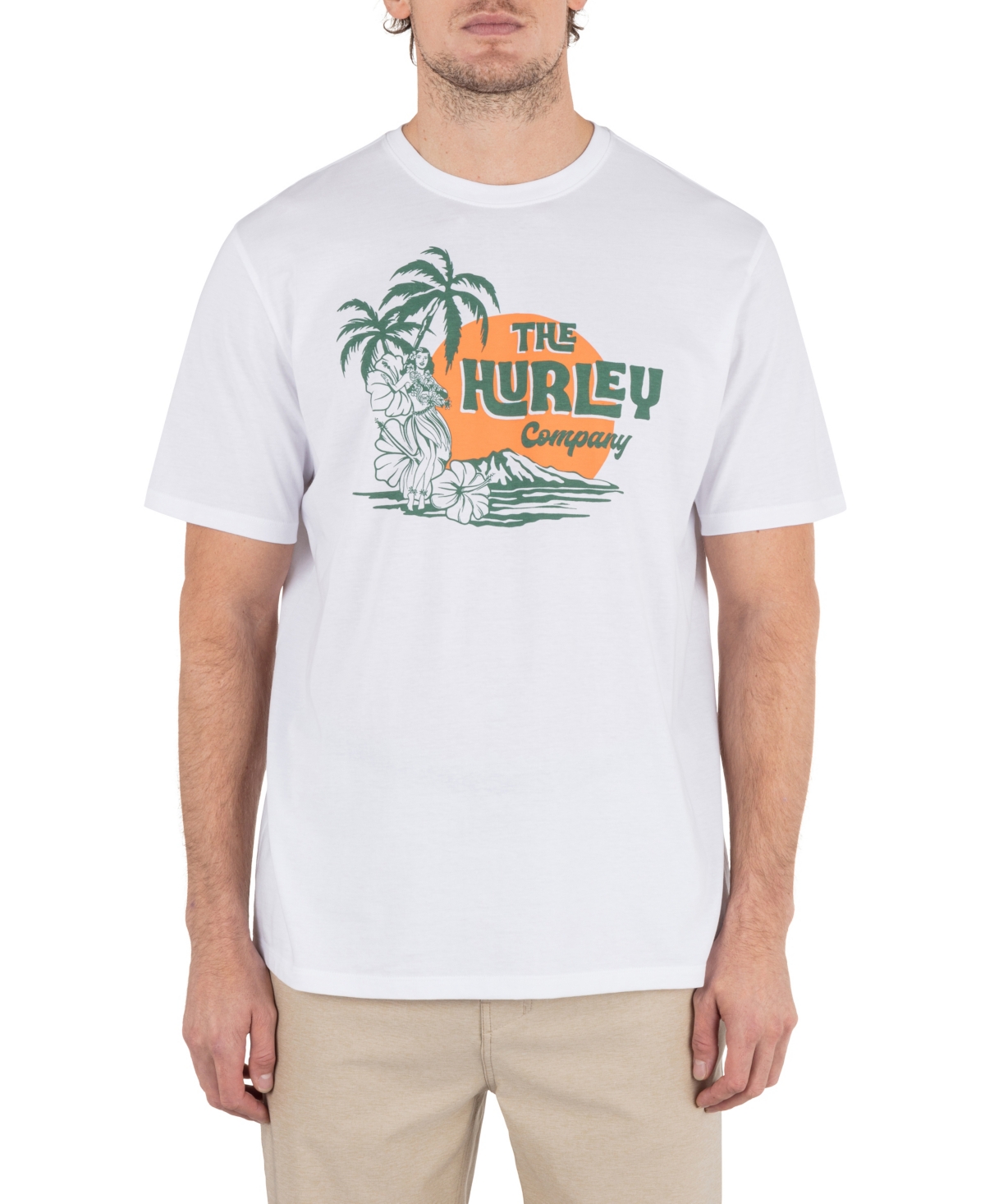 Hurley Men's Hula Short Sleeve T-Shirt