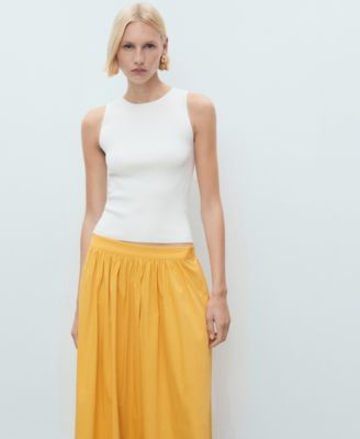 Women's Long Gathered Skirt