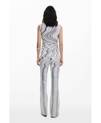 Women's Wavy striped T-shirt