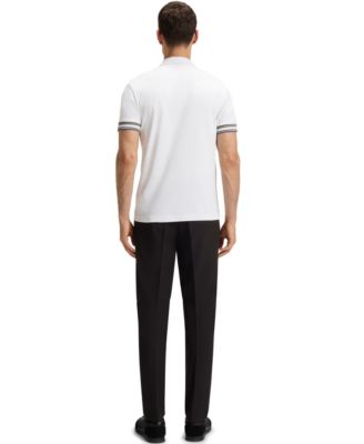 Men's Cotton Slim-Fit Polo Shirt