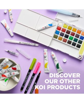 Pocket Set Koi Watercolor Kit, 24 Colors Count