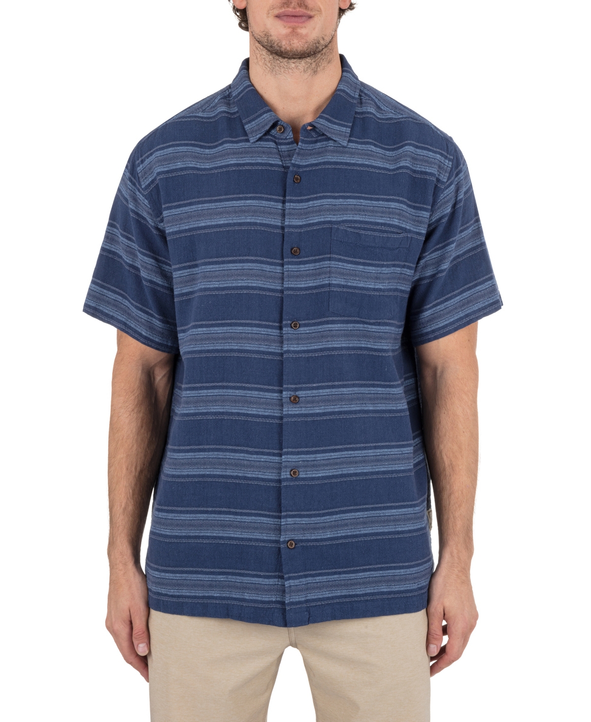 Men's Oceanside Short Sleeve Shirt - Submarine