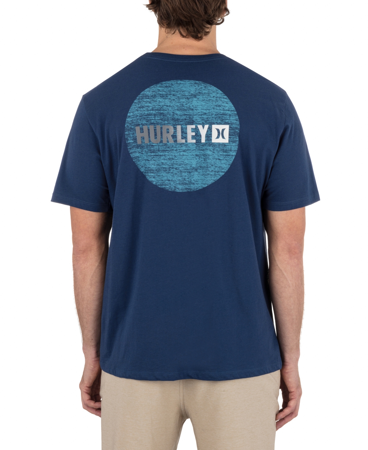 Men's Circle Gradient Short Sleeve T-Shirt - Abyss
