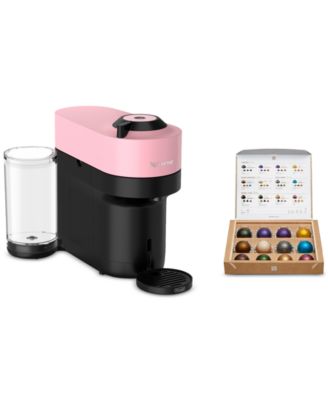 Vertuo Pop+ Coffee and Espresso Maker by DeLonghi with Milk Frother, Candy Pink