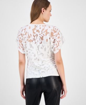 Women's Floral Lace Top