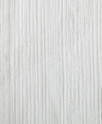 Bark Texture Cotton Jacquard 3-Pc. Duvet Cover Set, King