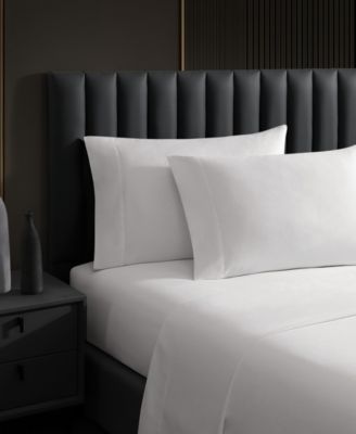 Solid 1000-Thread Count Sateen 4-Pc. Sheet Set, Queen